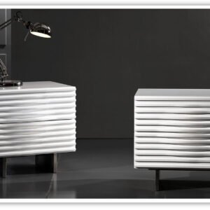 Moon nightstand In white